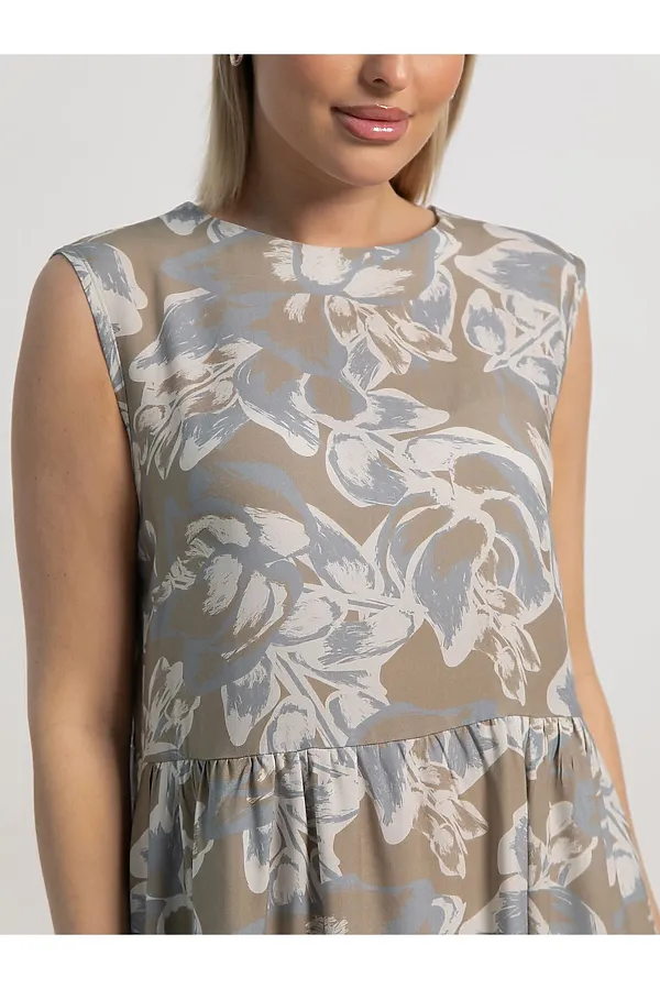 Платье Кэрри LADY TAIGA, олива - фото 2