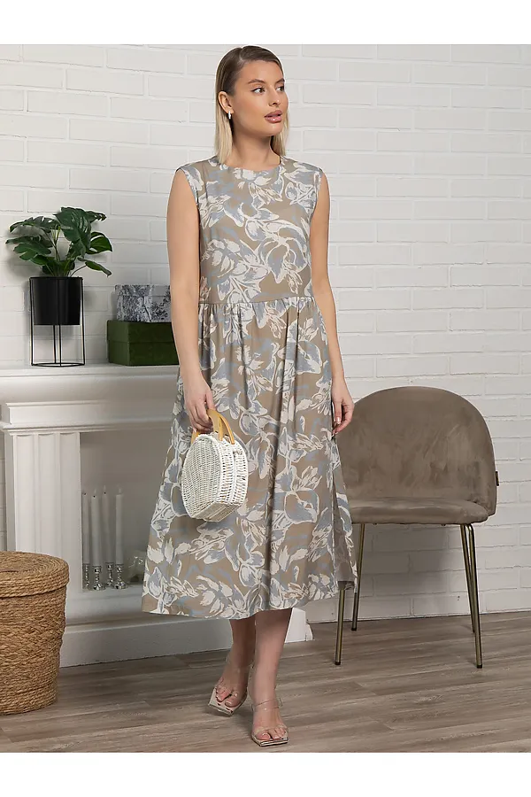 Платье Кэрри LADY TAIGA, олива - фото 2