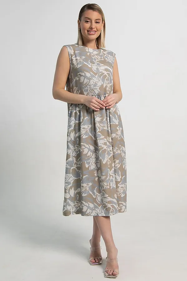 Платье Кэрри LADY TAIGA, олива - фото 2