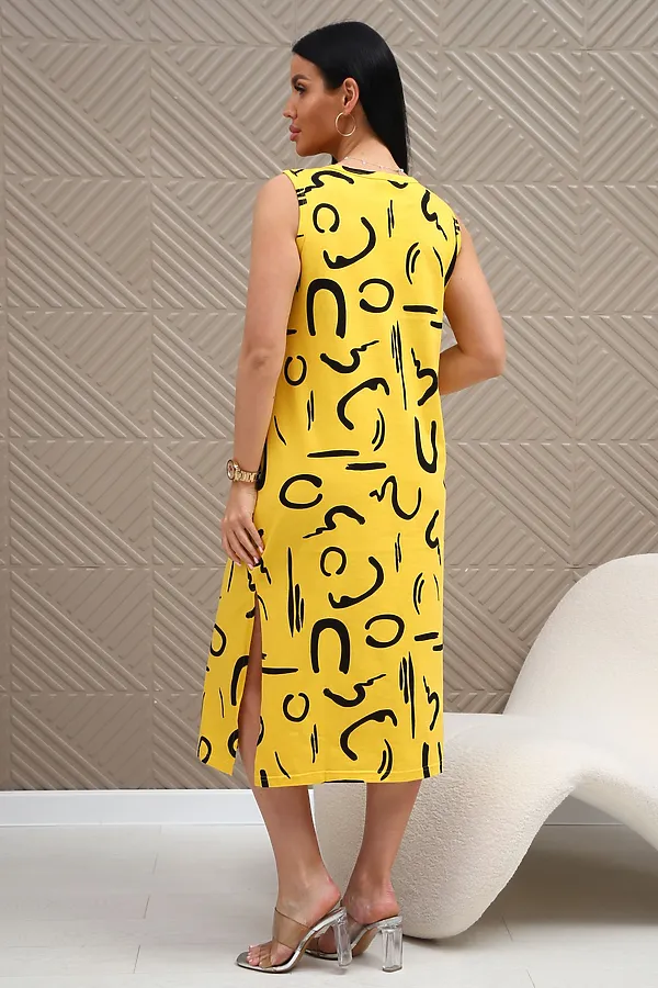 Сарафан 373т НАТАЛИ, желтый - фото 2