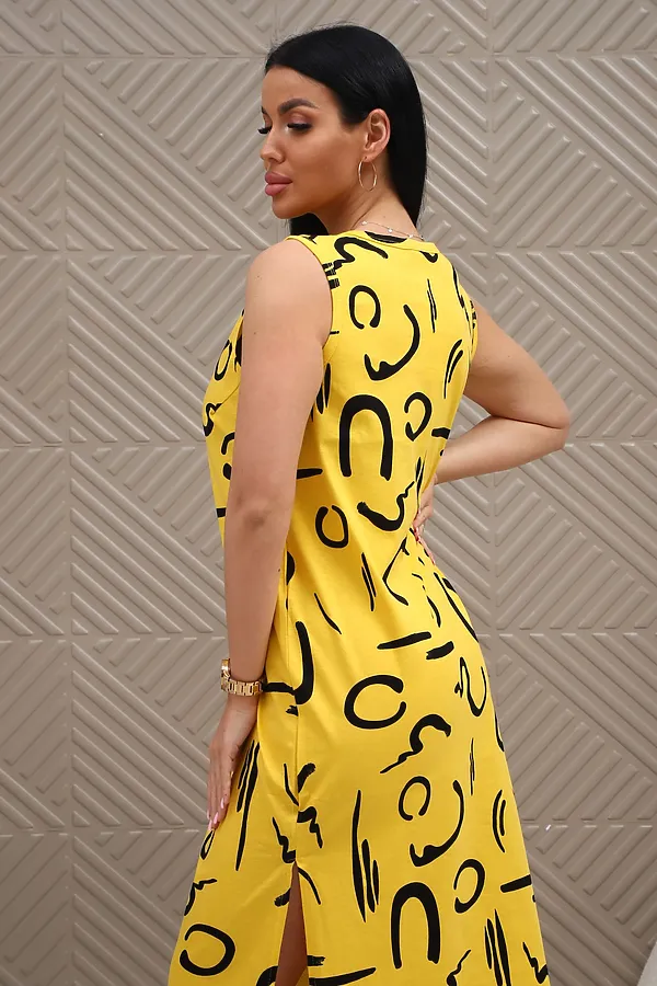 Сарафан 373т НАТАЛИ, желтый - фото 2
