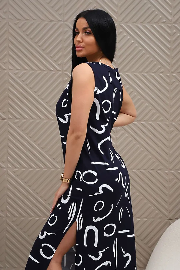 Сарафан 373т НАТАЛИ, темно-синий - фото 2