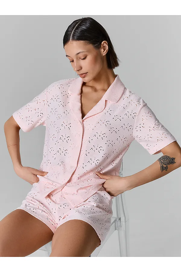 Костюм женский (жакет, шорты) MARK FORMELLE, розовый - фото 2