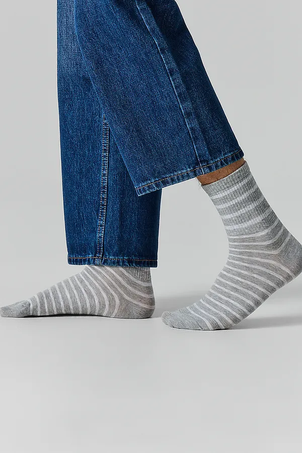 Носки мужские MARK FORMELLE, серый меланж - фото 2