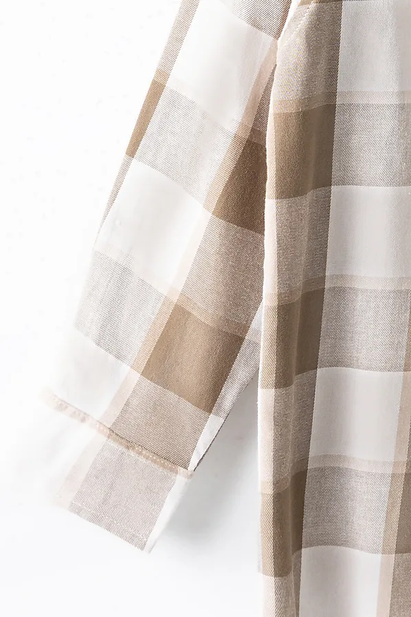 Рубашка для мальчиков MARK FORMELLE, коричневая клетка - фото 2