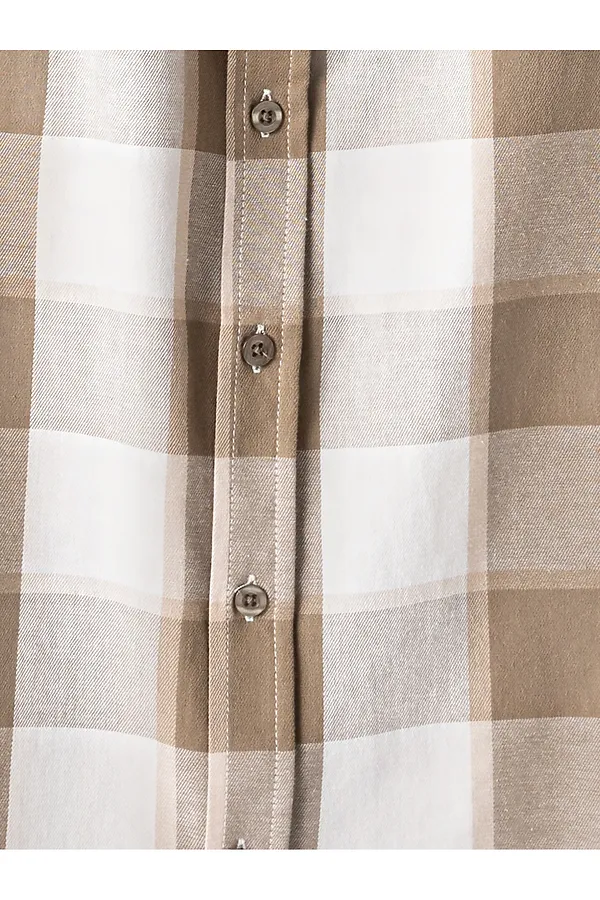 Рубашка для мальчиков MARK FORMELLE, коричневая клетка - фото 2