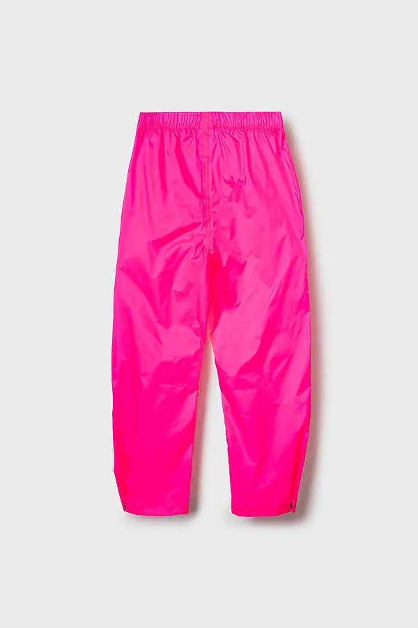 Брюки водонепроницаемые с полиуретановым покрытием PLAYTODAY, фуксия - фото 2