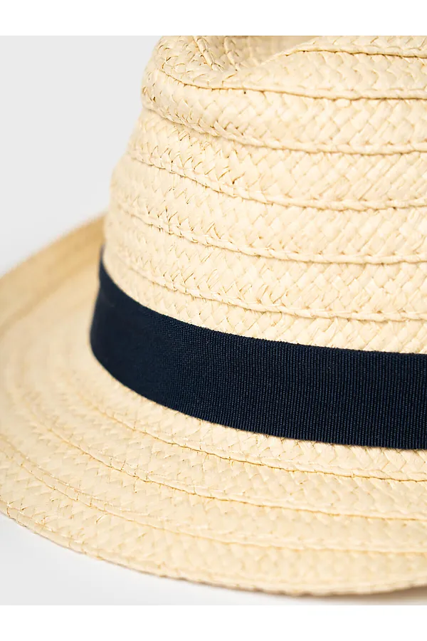 Шляпа соломенная для мужчин PLAYTODAY, бежевый - фото 2