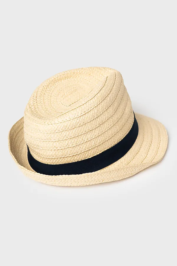 Шляпа соломенная для мужчин PLAYTODAY, бежевый - фото 2