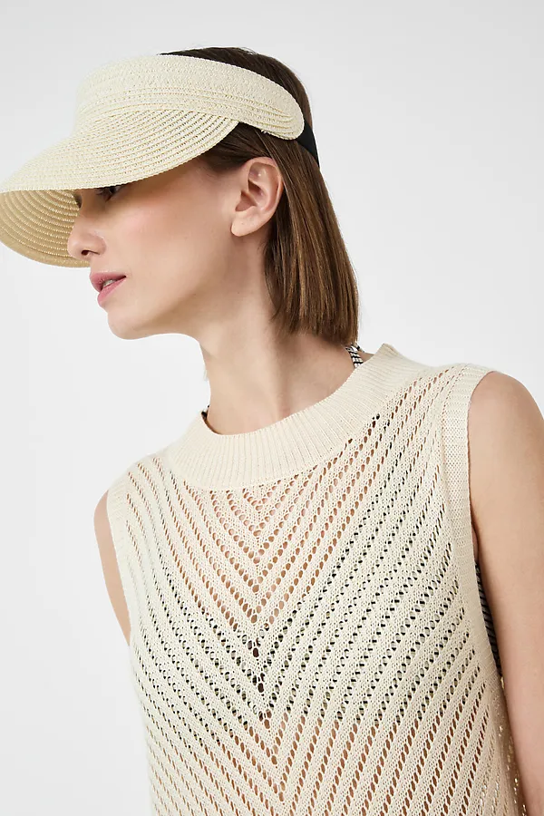 Платье-туника трикотажное для женщин PLAYTODAY, бежевый - фото 2