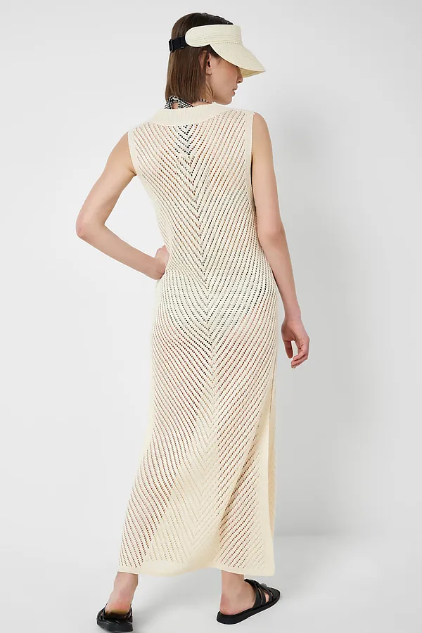 Платье-туника трикотажное для женщин PLAYTODAY, бежевый - фото 2