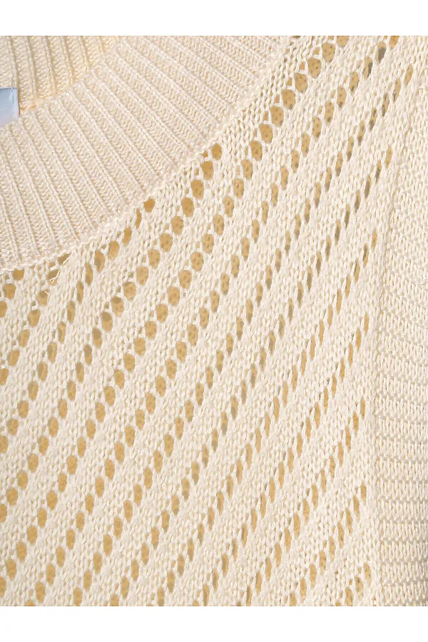 Платье-туника трикотажное для женщин PLAYTODAY, бежевый - фото 2