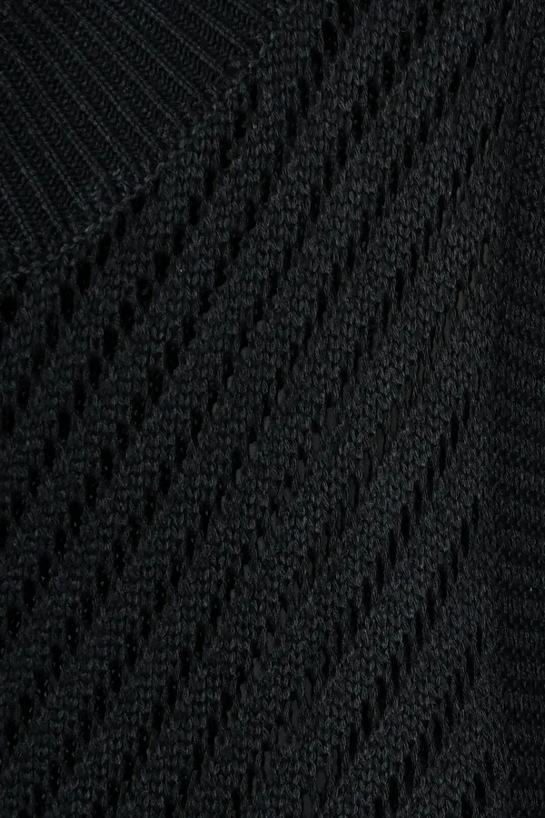 Платье-туника трикотажное для женщин PLAYTODAY, черный - фото 2