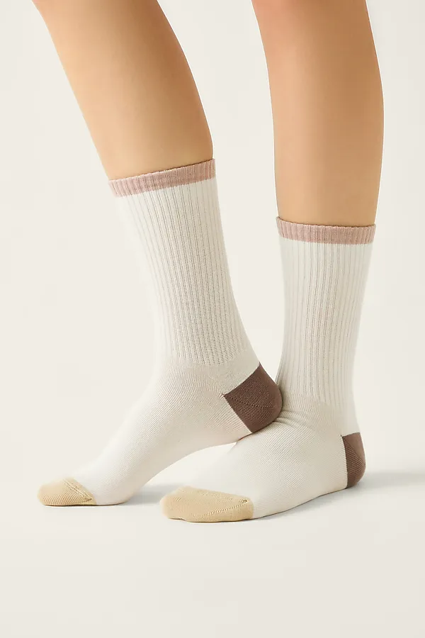 CONTE ACTIVE Удлиненные женские хлопковые носки CONTE ELEGANT, молочный - фото 2