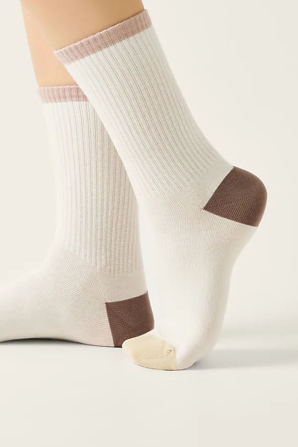 CONTE ACTIVE Удлиненные женские хлопковые носки CONTE ELEGANT, молочный - фото 2