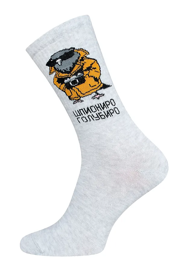 БРЕСТСКИЕ НОСКИ 4201 EVERY (удлиненные) БРЕСТСКИЕ, светло-серый меланж - фото 2