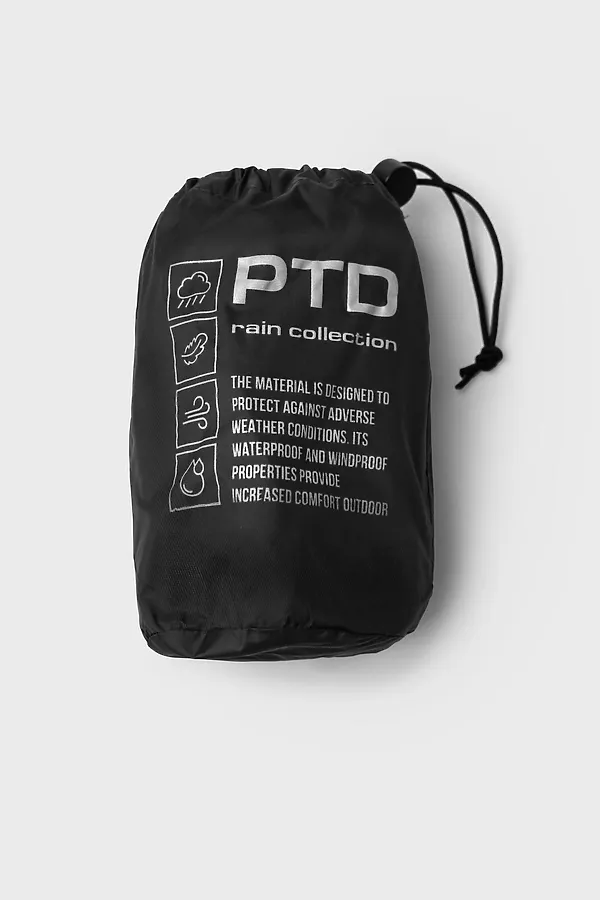 Куртка водонепроницаемая с полиуретановым покрытием для мальчиков PLAYTODAY, черный - фото 2