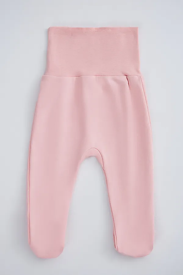 Ползунки детские (3шт.) MARK FORMELLE, молочный +серо-коричневый +серебр.розовый +печать - фото 2