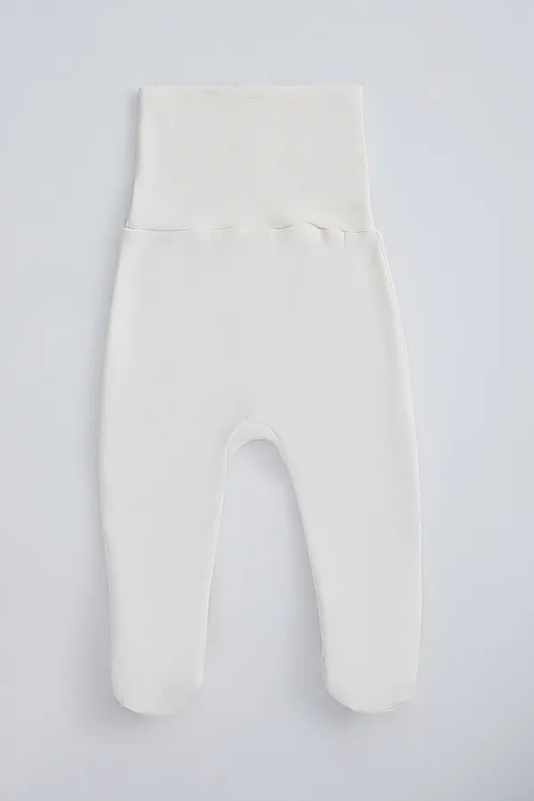 Ползунки детские (3шт.) MARK FORMELLE, молочный +серо-коричневый +серебр.розовый +печать - фото 2