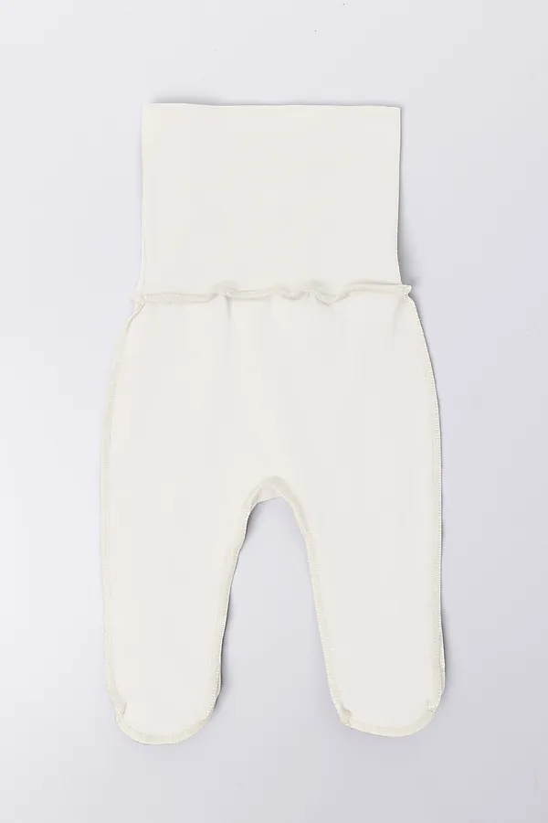 Ползунки детские (3шт.) MARK FORMELLE, молочный +серо-коричневый +серебр.розовый +печать - фото 2