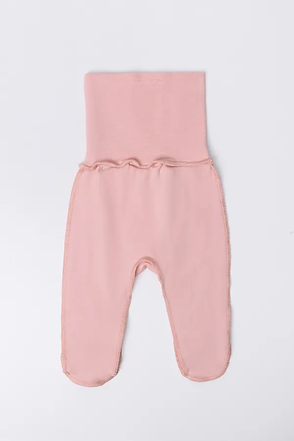 Ползунки детские (3шт.) MARK FORMELLE, молочный +серо-коричневый +серебр.розовый +печать - фото 2