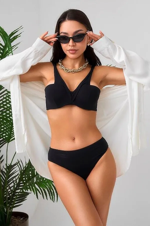 Купальный костюм жен. Asamy черный SENSERA, черный - фото 2