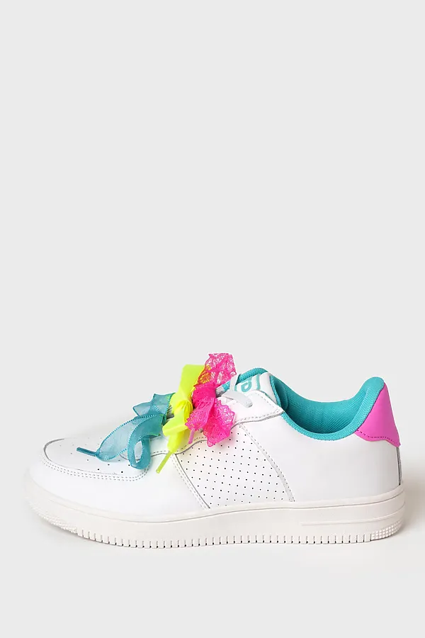 Полуботинки для девочек PLAYTODAY, белый - фото 2