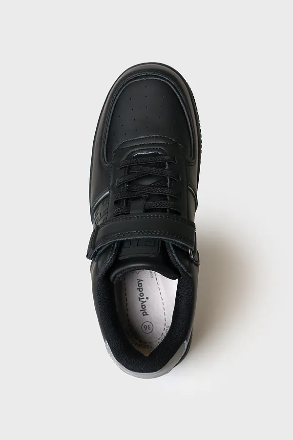 Полуботинки для мальчиков PLAYTODAY, черный - фото 2