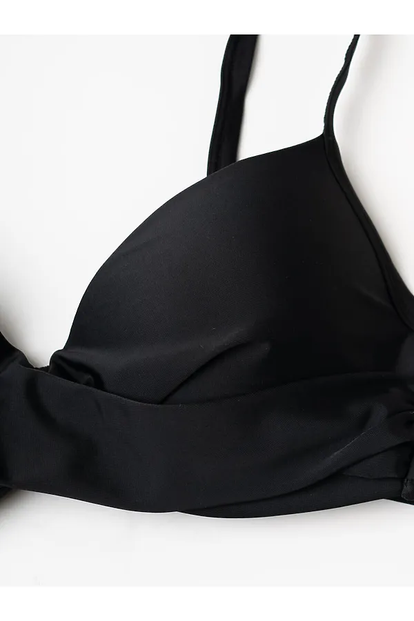 Купальный костюм трикотажный для женщин PLAYTODAY, черный - фото 2