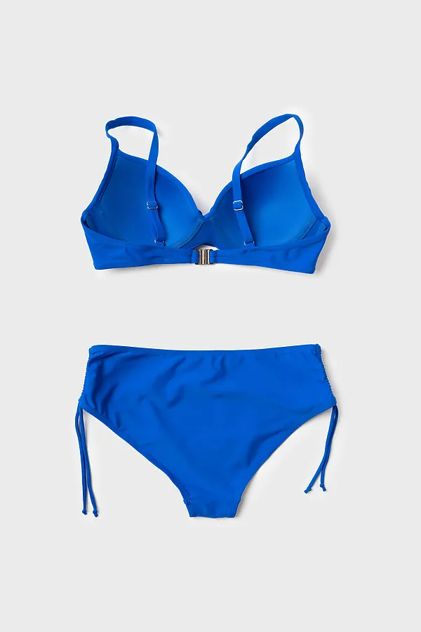 Купальный костюм трикотажный для женщин PLAYTODAY, синий - фото 2