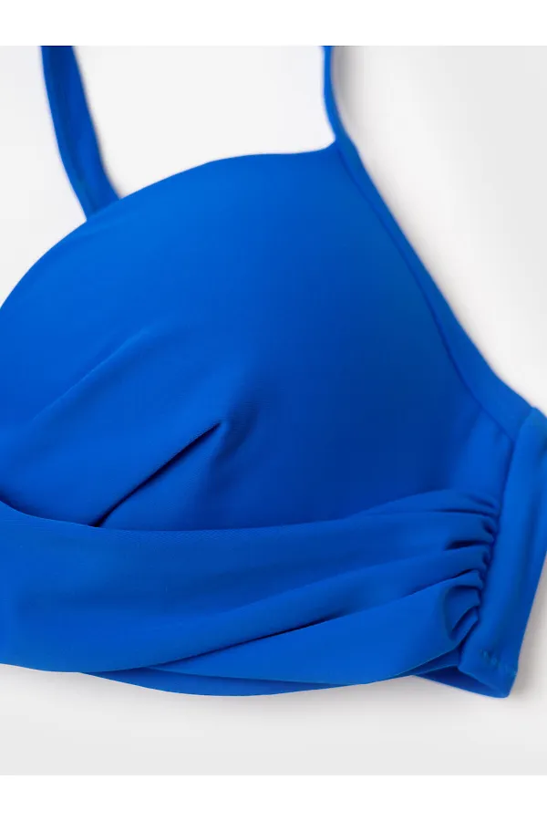 Купальный костюм трикотажный для женщин PLAYTODAY, синий - фото 2