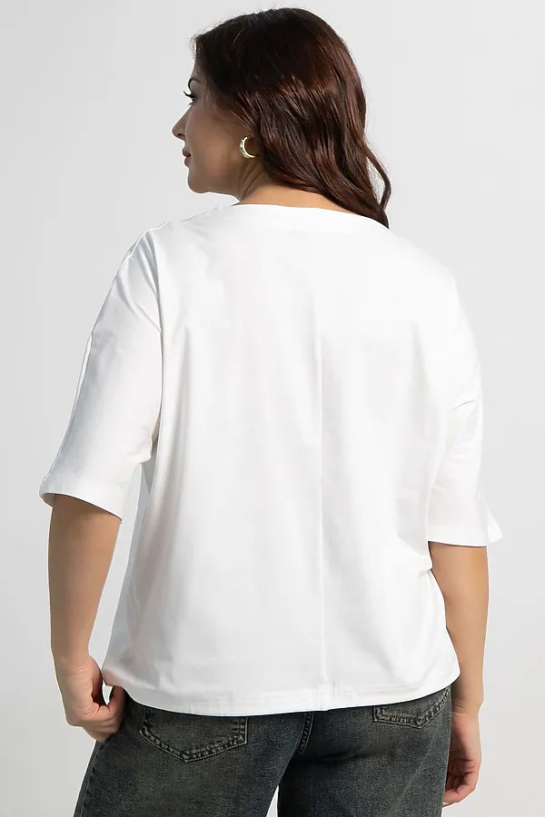 Блуза LADY TAIGA, белая - фото 2