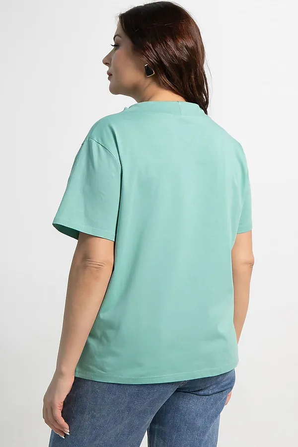 Блуза Мартина LADY TAIGA, олива - фото 2