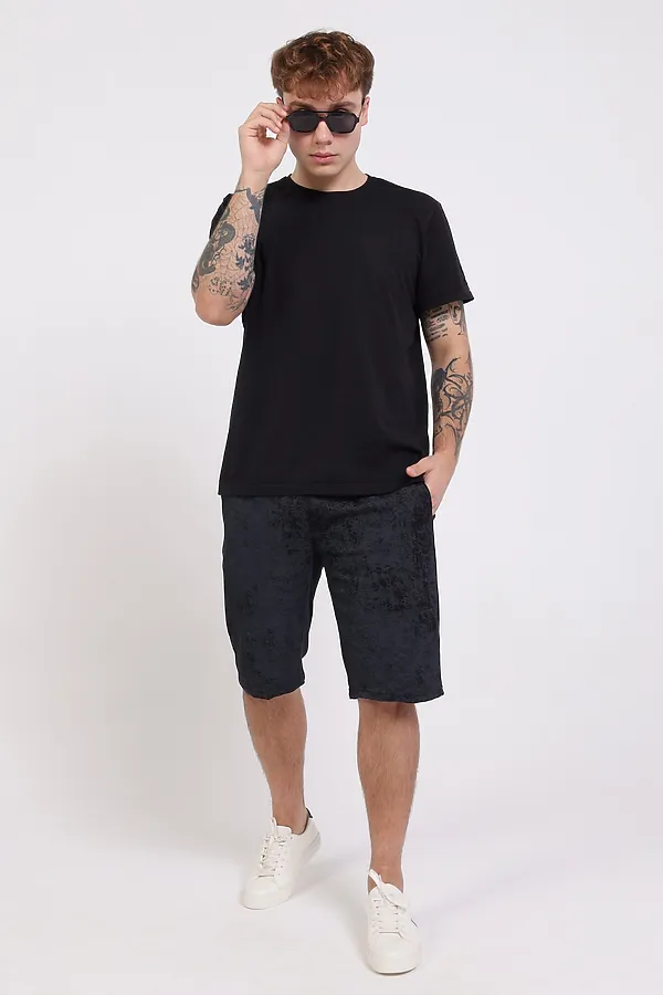 Шорты 095 НАТАЛИ, варенка черная - фото 2