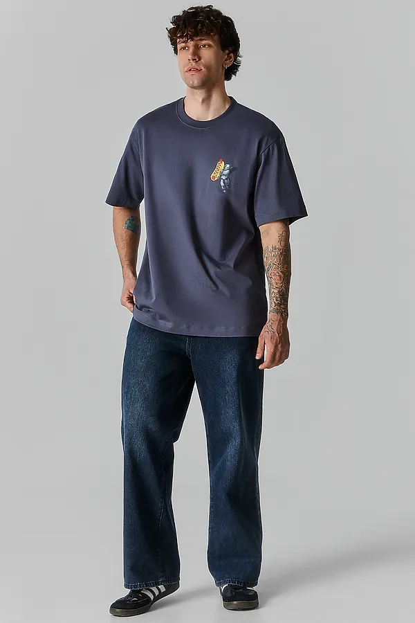 Футболка мужская MARK FORMELLE, графит +печать4 - фото 2