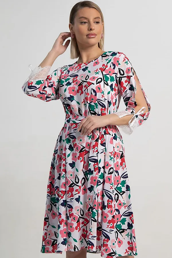 Платье Яна LADY TAIGA, белое - фото 2