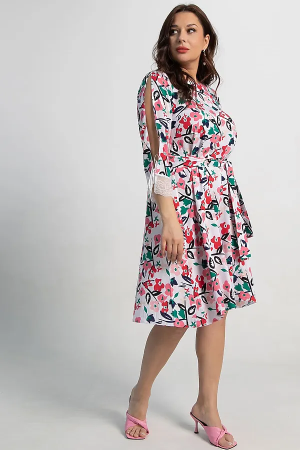 Платье Яна LADY TAIGA, белое - фото 2