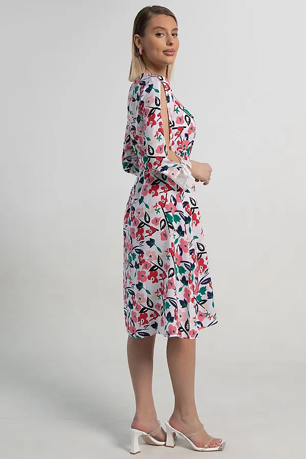 Платье Яна LADY TAIGA, белое - фото 2