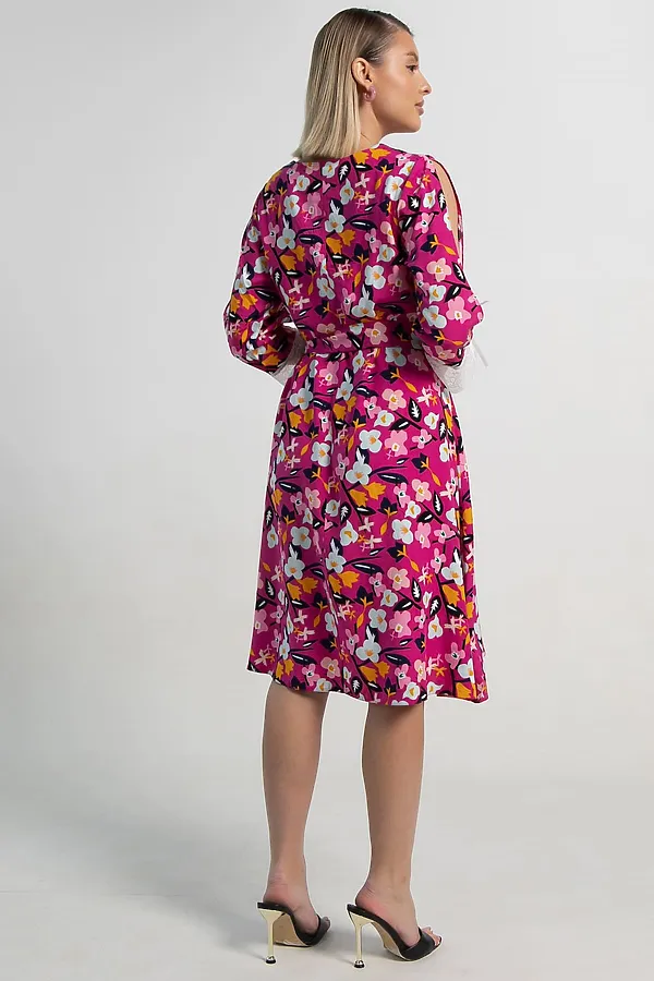 100% вискоза LADY TAIGA, розовое - фото 2