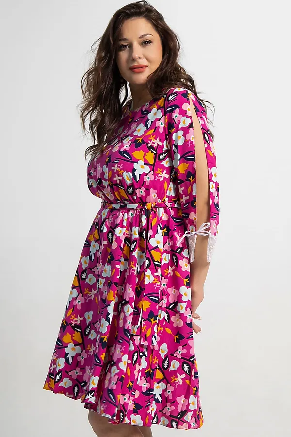 100% вискоза LADY TAIGA, розовое - фото 2