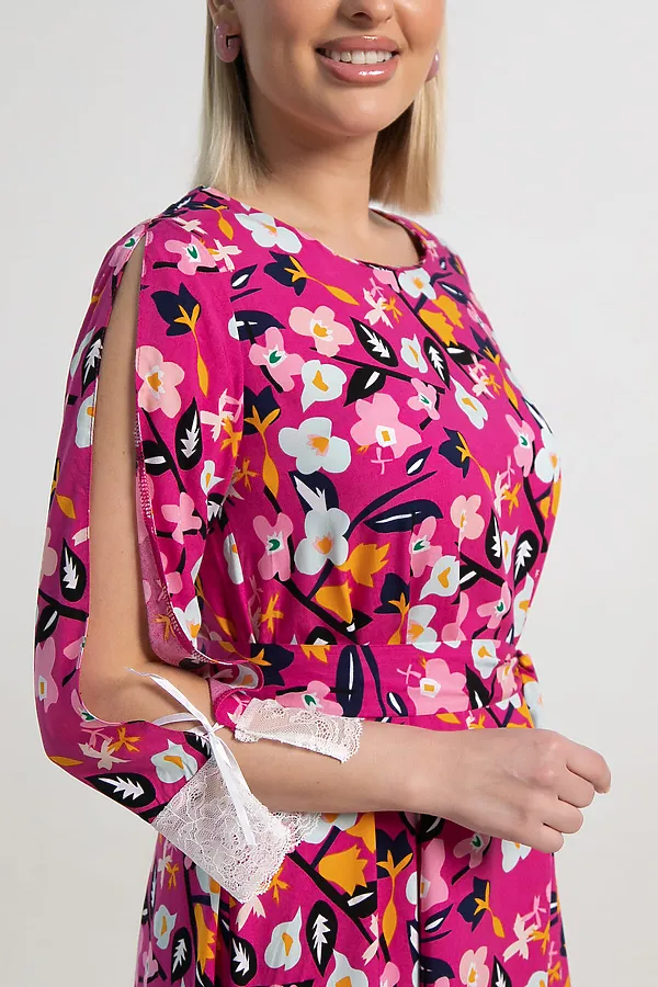 100% вискоза LADY TAIGA, розовое - фото 2