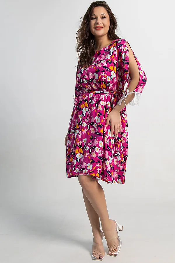 100% вискоза LADY TAIGA, розовое - фото 2