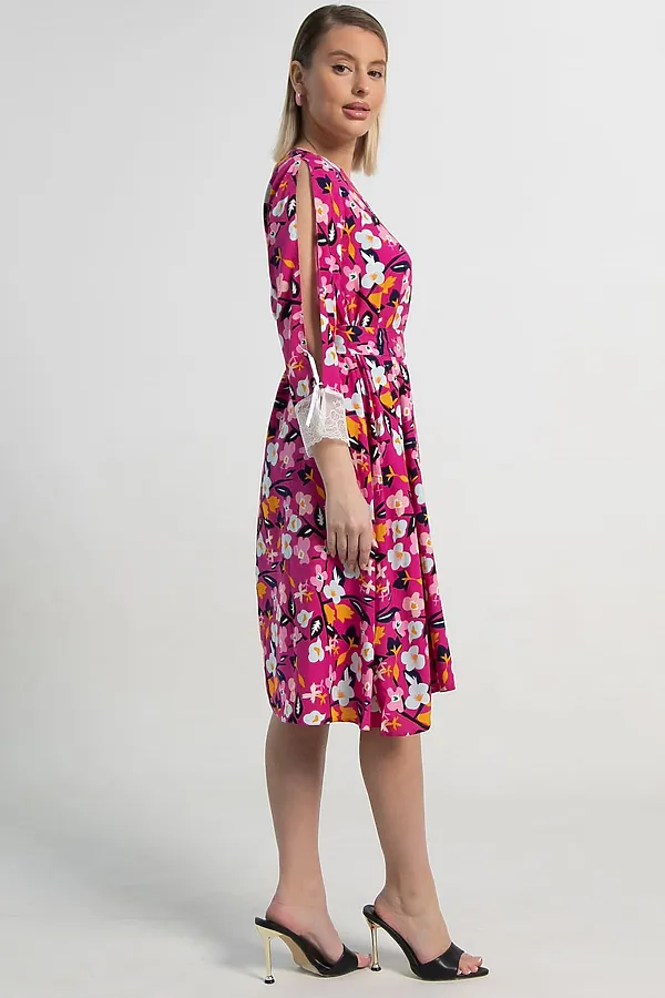 100% вискоза LADY TAIGA, розовое - фото 2