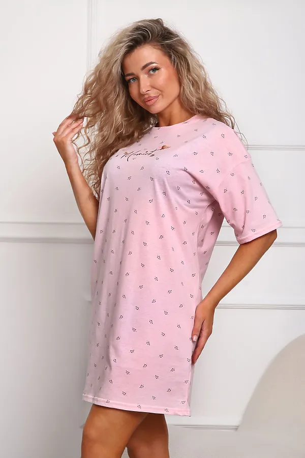 Сорочка 29545 НАТАЛИ, пудра - фото 2