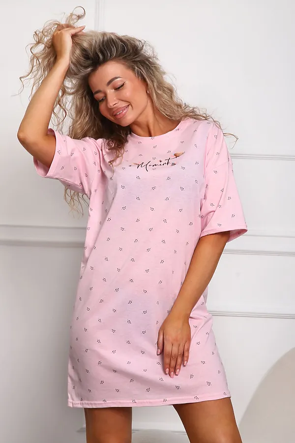 Сорочка 29545 НАТАЛИ, пудра - фото 2