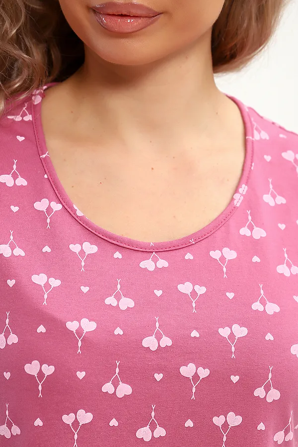 Сорочка 30147 НАТАЛИ, пудра - фото 2