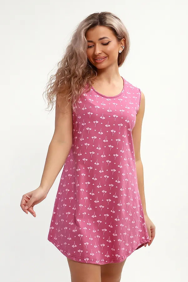 Сорочка 30147 НАТАЛИ, пудра - фото 2