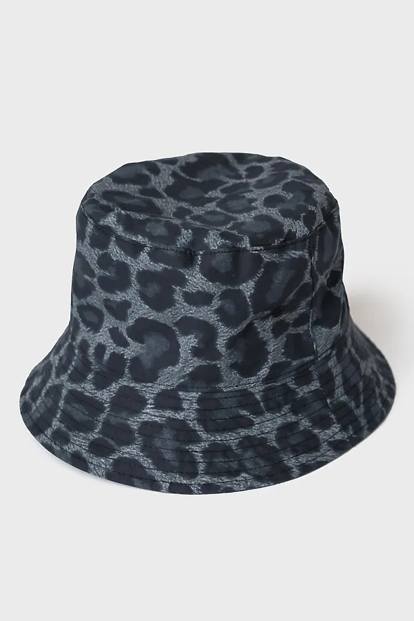 Панама текстильная для женщин PLAYTODAY, черный,серый - фото 2