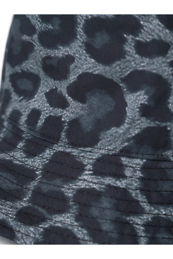 Панама текстильная для женщин PLAYTODAY, черный,серый - фото 2