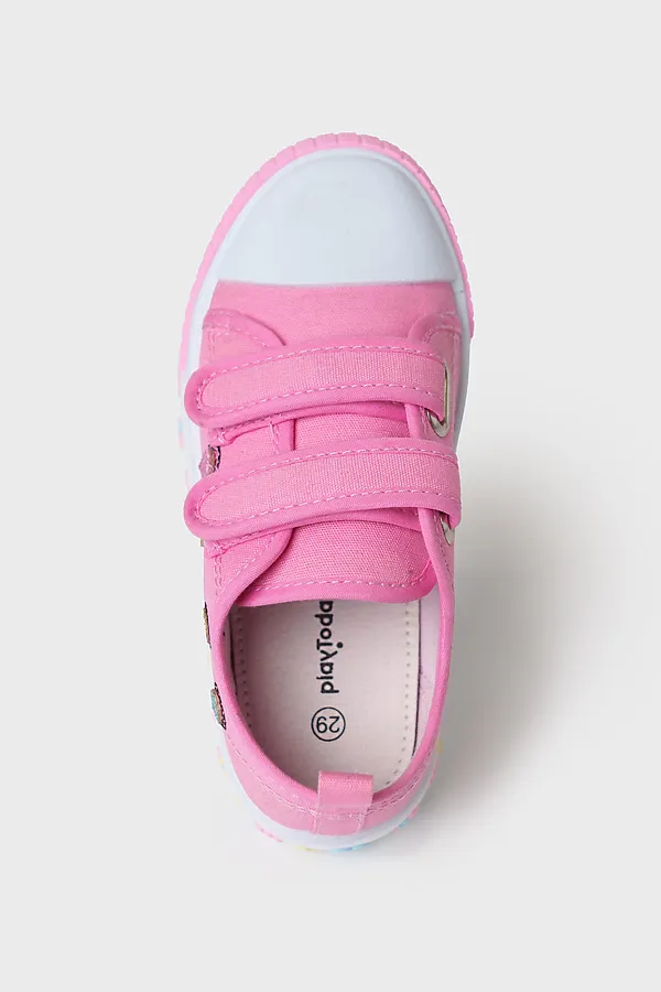 Полуботинки для девочек PLAYTODAY, розовый - фото 2